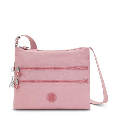 Bolsos Bandolera Kipling Alvar Lavanda Rosas | MXKi1496T