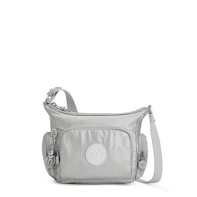 Bolsos Bandolera Kipling Gabbie Mini Plateados | MXKi1576S