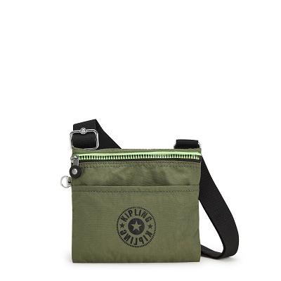 Bolsos Bandolera Kipling Gib Verde Oliva | MXKi1613D