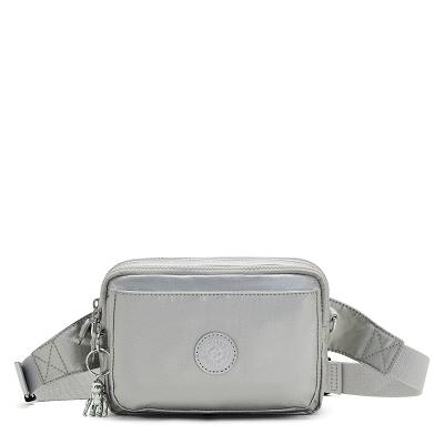 Bolsos Metalicas Kipling Abanu Multi Plateados | MXKi1801P