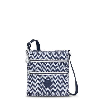 Bolsos Pequeños Kipling Keiko Azules Blancos | MXKi1889W