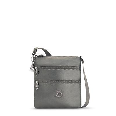 Bolsos Pequeños Kipling Keiko Grises Metal | MXKi1877G