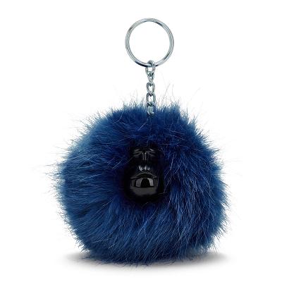 Llaveros Kipling Pompom Monkey Azules | MXKi1033A