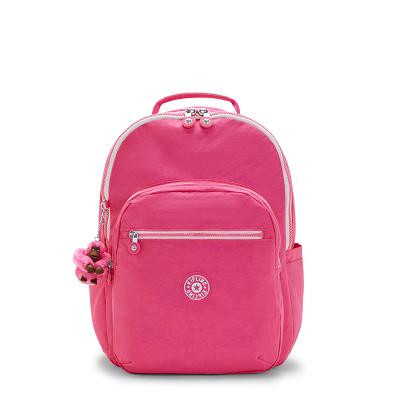 Mochila Para Laptop Kipling Seoul Large Rosas | MXKi1352T