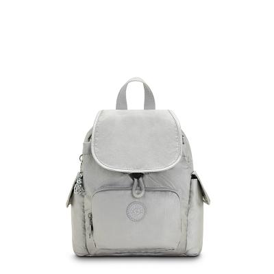 Mochilas Kipling City Pack Mini Plateados | MXKi1215A