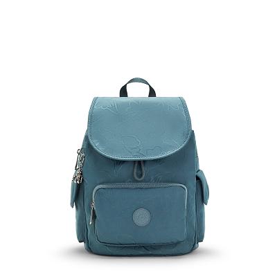 Mochilas Kipling City Pack Small Azul Marino Grises | MXKi1239J