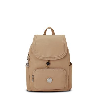 Mochilas Kipling City Pack Small Beige | MXKi1230G