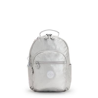 Mochilas Kipling Seoul Small Plateados | MXKi1315R