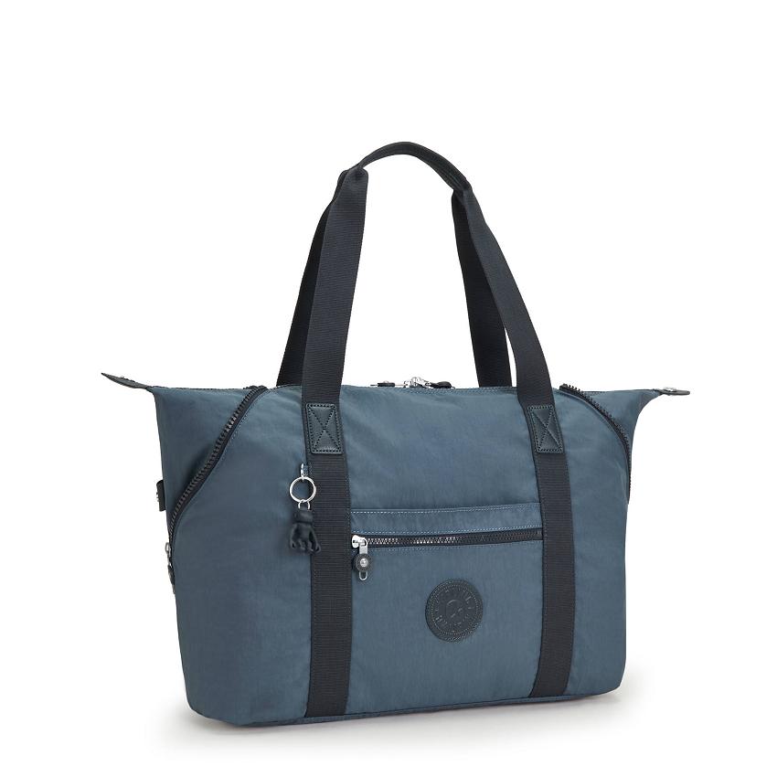 Bolsas De Deporte Kipling Art Medium Azul Marino Grises | MXKi1723J