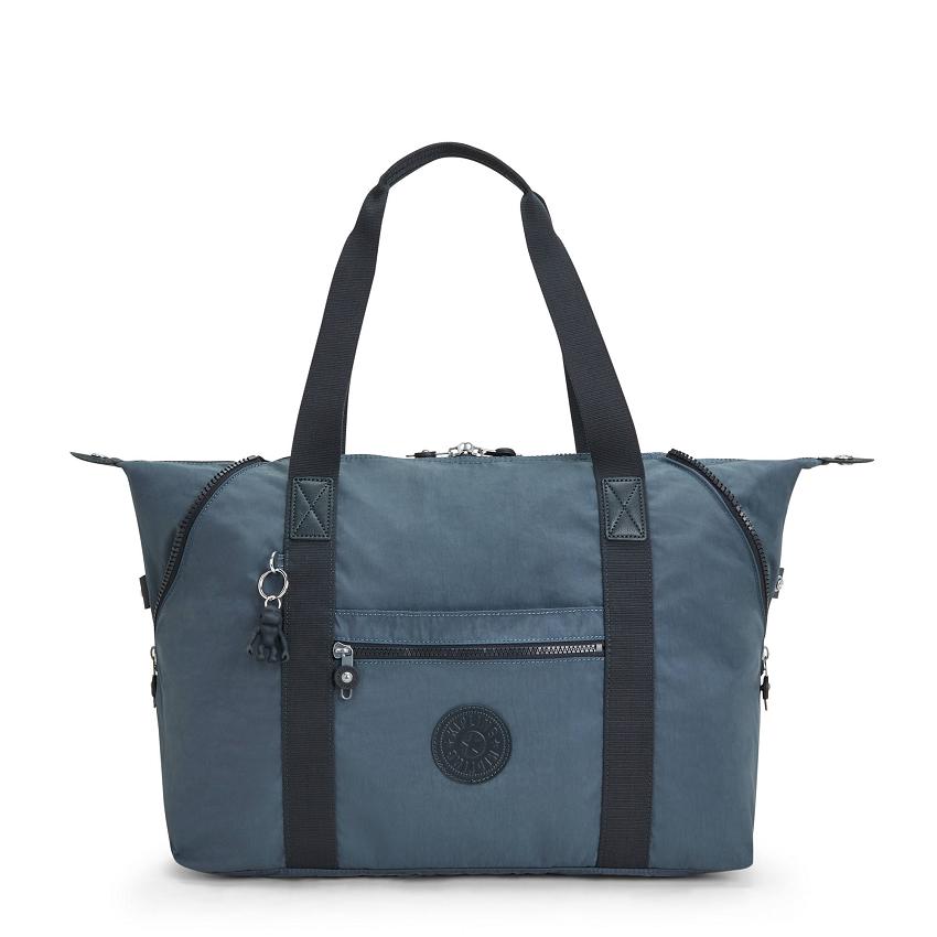 Bolsas De Deporte Kipling Art Medium Azul Marino Grises | MXKi1723J