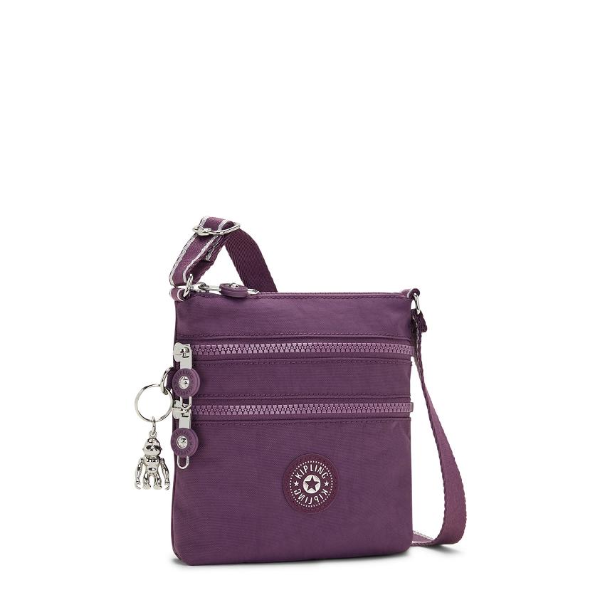 Bolsos Bandolera Kipling Alvar Extra Small Morados | MXKi1499I