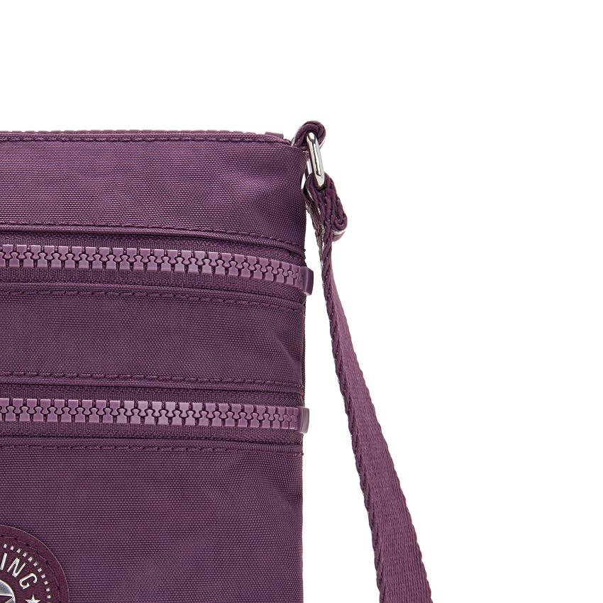 Bolsos Bandolera Kipling Alvar Extra Small Morados | MXKi1499I