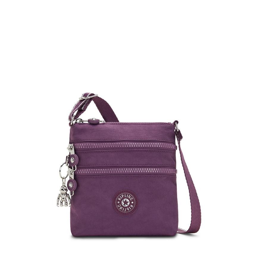 Bolsos Bandolera Kipling Alvar Extra Small Morados | MXKi1499I