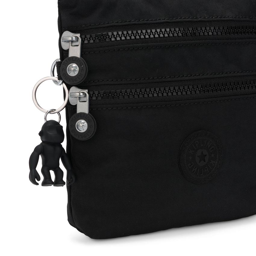 Bolsos Bandolera Kipling Alvar Extra Small Negros | MXKi1501A