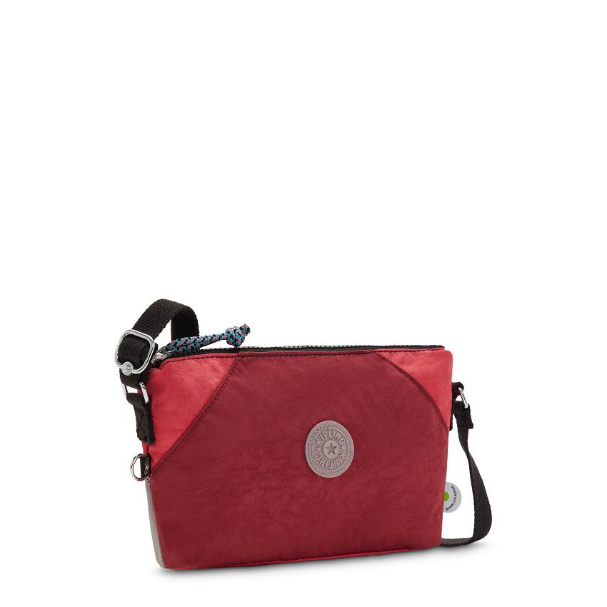 Bolsos Bandolera Kipling Art Extra Small Rojos Coral Beige | MXKi1508K