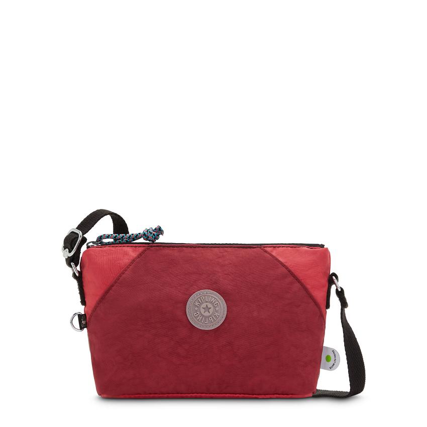 Bolsos Bandolera Kipling Art Extra Small Rojos Coral Beige | MXKi1508K