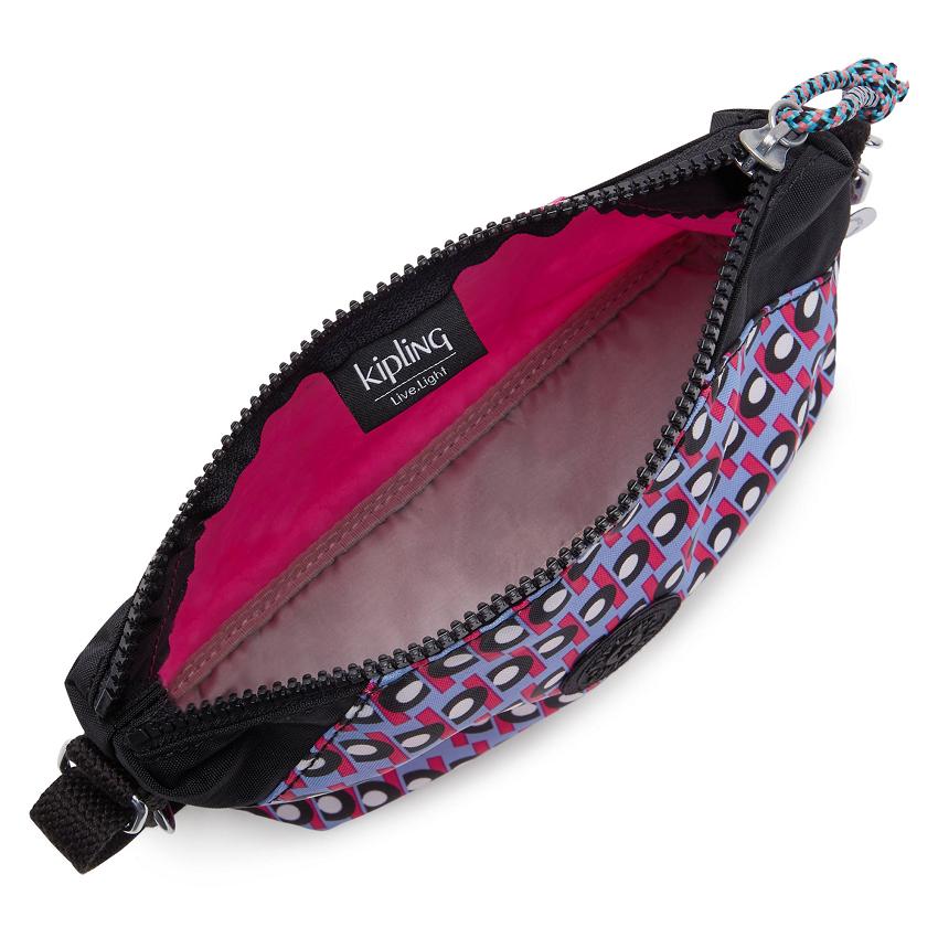 Bolsos Bandolera Kipling Art Extra Small Rosas Negros | MXKi1510Z