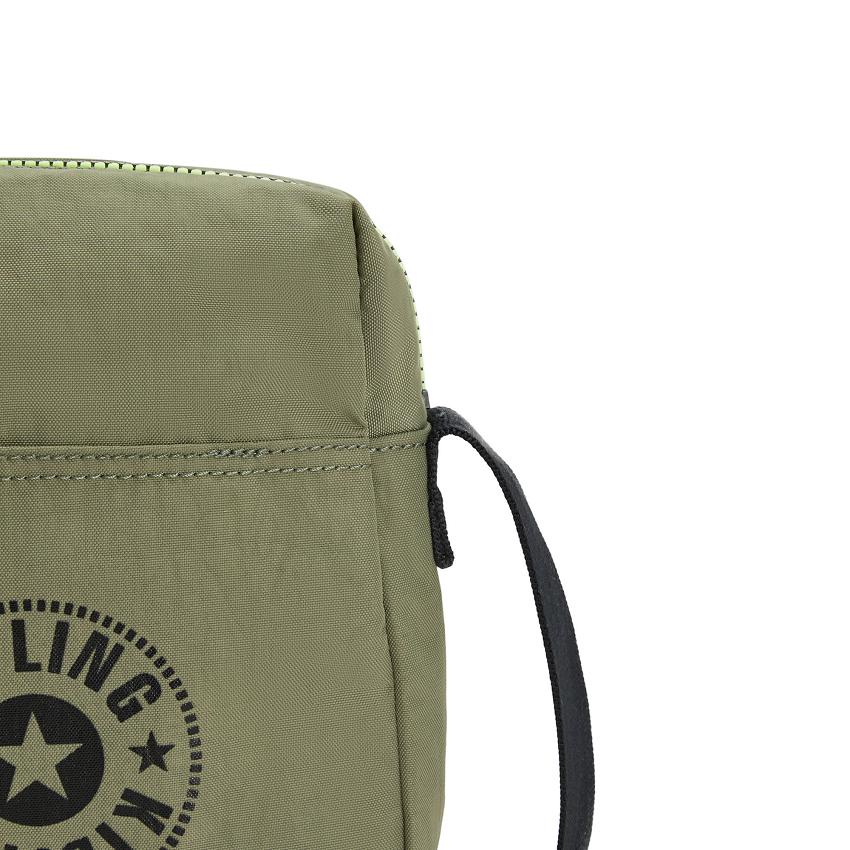 Bolsos Bandolera Kipling Chaz Verde Oliva | MXKi1537A