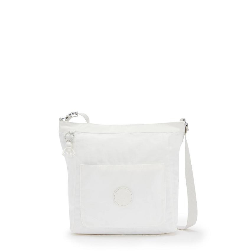 Bolsos Bandolera Kipling Erasmo Blancos | MXKi1566E