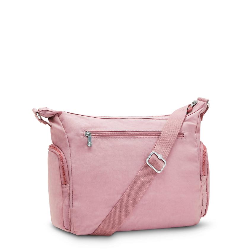 Bolsos Bandolera Kipling Gabbie Lavanda Rosas | MXKi1568T