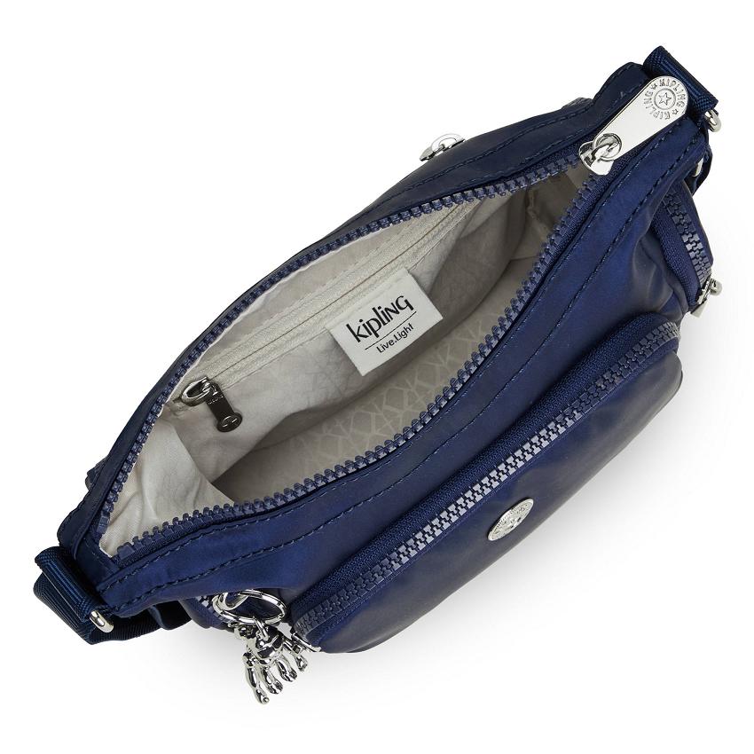 Bolsos Bandolera Kipling Gabbie Mini Azules | MXKi1575A