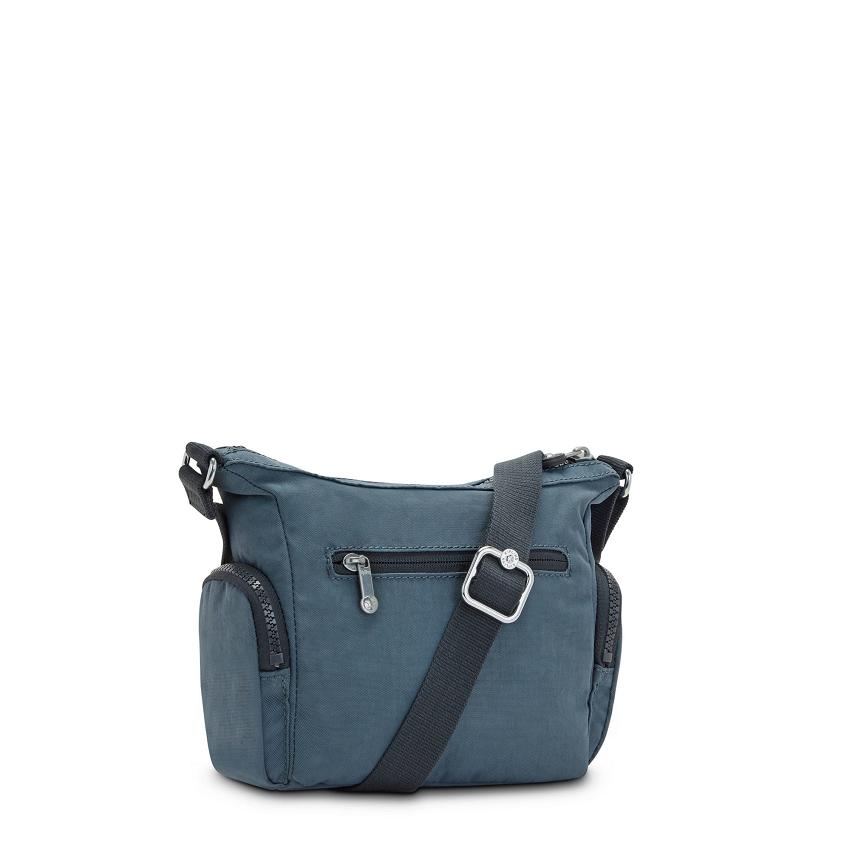 Bolsos Bandolera Kipling Gabbie Mini Azul Marino Grises | MXKi1577D