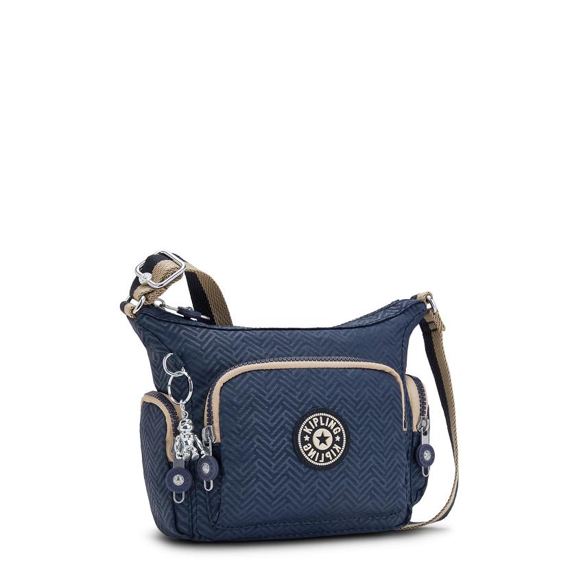 Bolsos Bandolera Kipling Gabbie Mini Azules | MXKi1583C