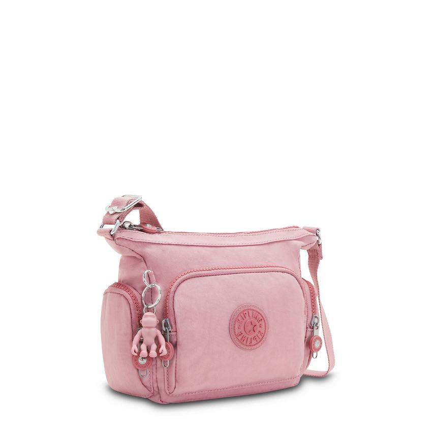 Bolsos Bandolera Kipling Gabbie Mini Lavanda Rosas | MXKi1582Z