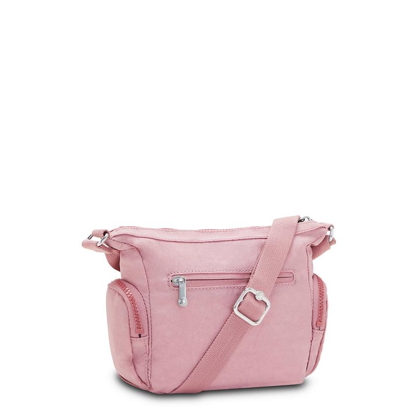 Bolsos Bandolera Kipling Gabbie Mini Lavanda Rosas | MXKi1582Z