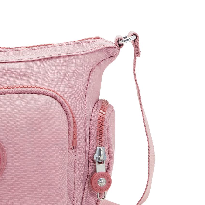 Bolsos Bandolera Kipling Gabbie Mini Lavanda Rosas | MXKi1582Z