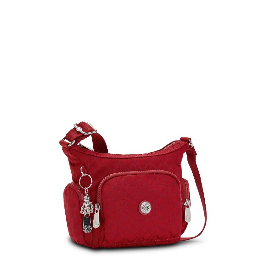 Bolsos Bandolera Kipling Gabbie Mini Rojos | MXKi1580K