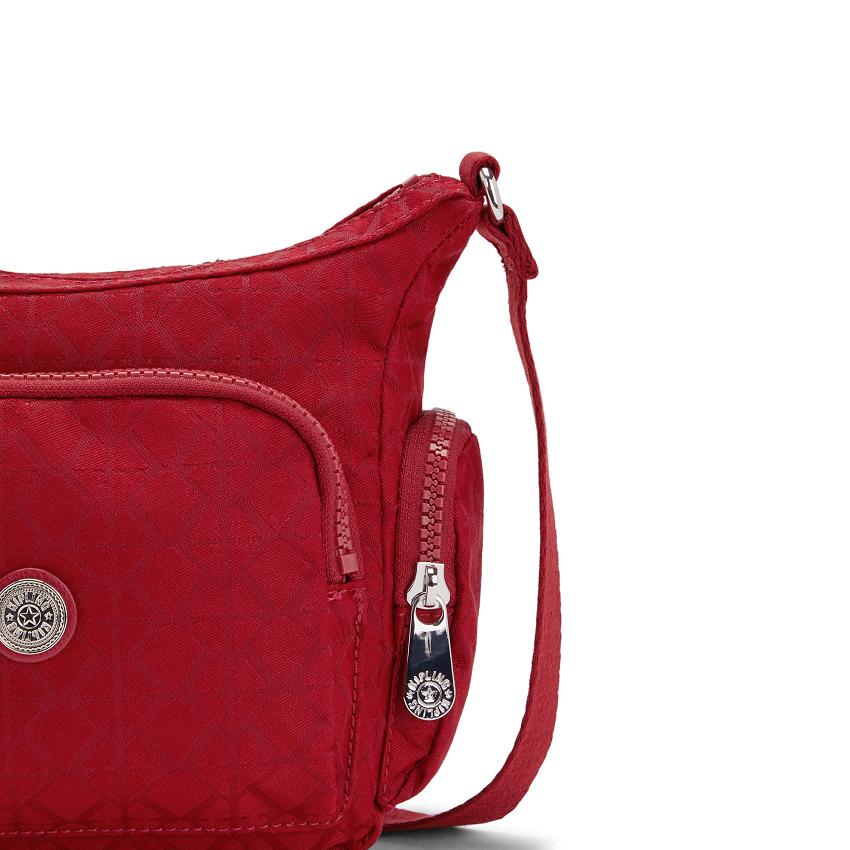 Bolsos Bandolera Kipling Gabbie Mini Rojos | MXKi1580K