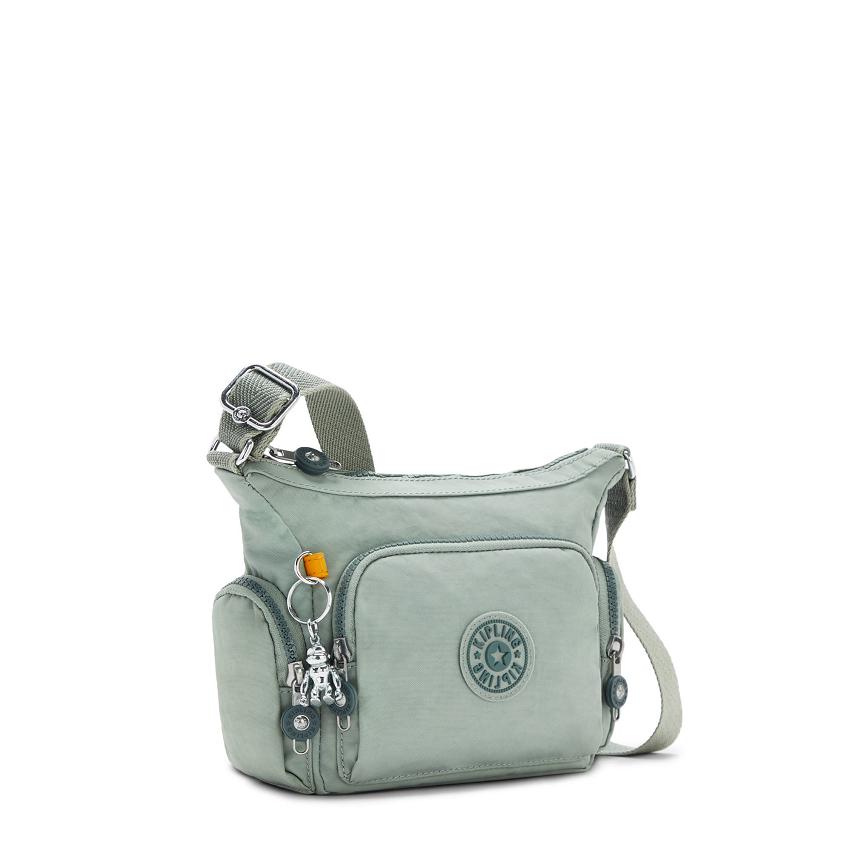 Bolsos Bandolera Kipling Gabbie Mini Verde Oliva | MXKi1581L