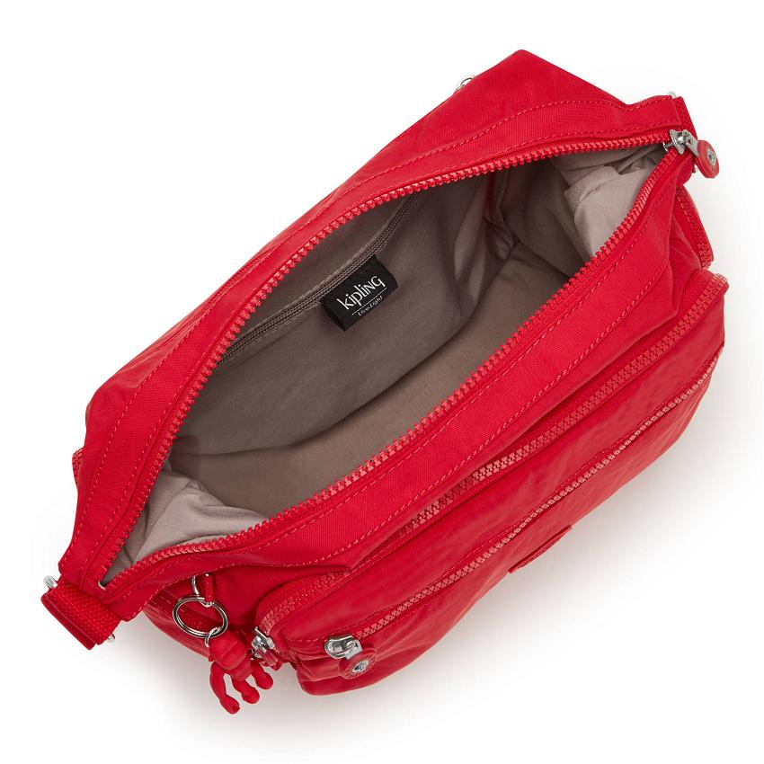 Bolsos Bandolera Kipling Gabbie Rojos | MXKi1570U