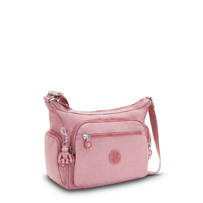 Bolsos Bandolera Kipling Gabbie Small Lavanda Rosas | MXKi1598H