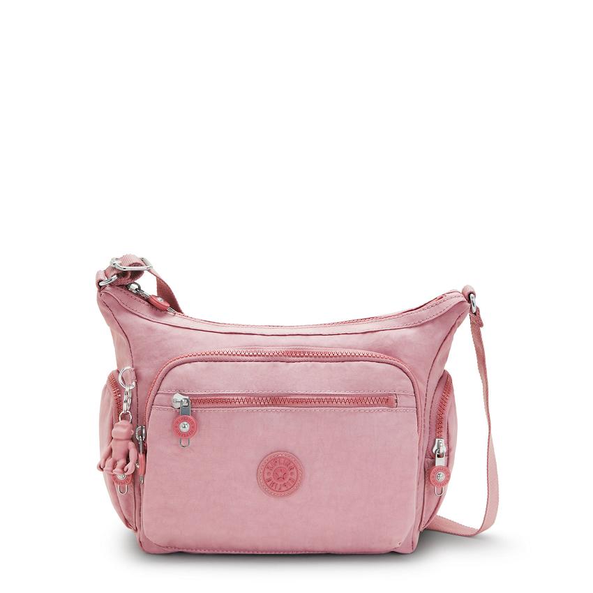 Bolsos Bandolera Kipling Gabbie Small Lavanda Rosas | MXKi1598H