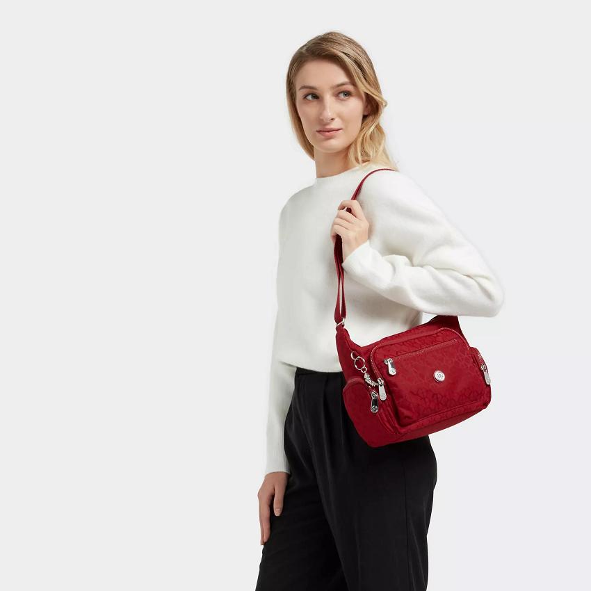 Bolsos Bandolera Kipling Gabbie Small Rojos | MXKi1587S