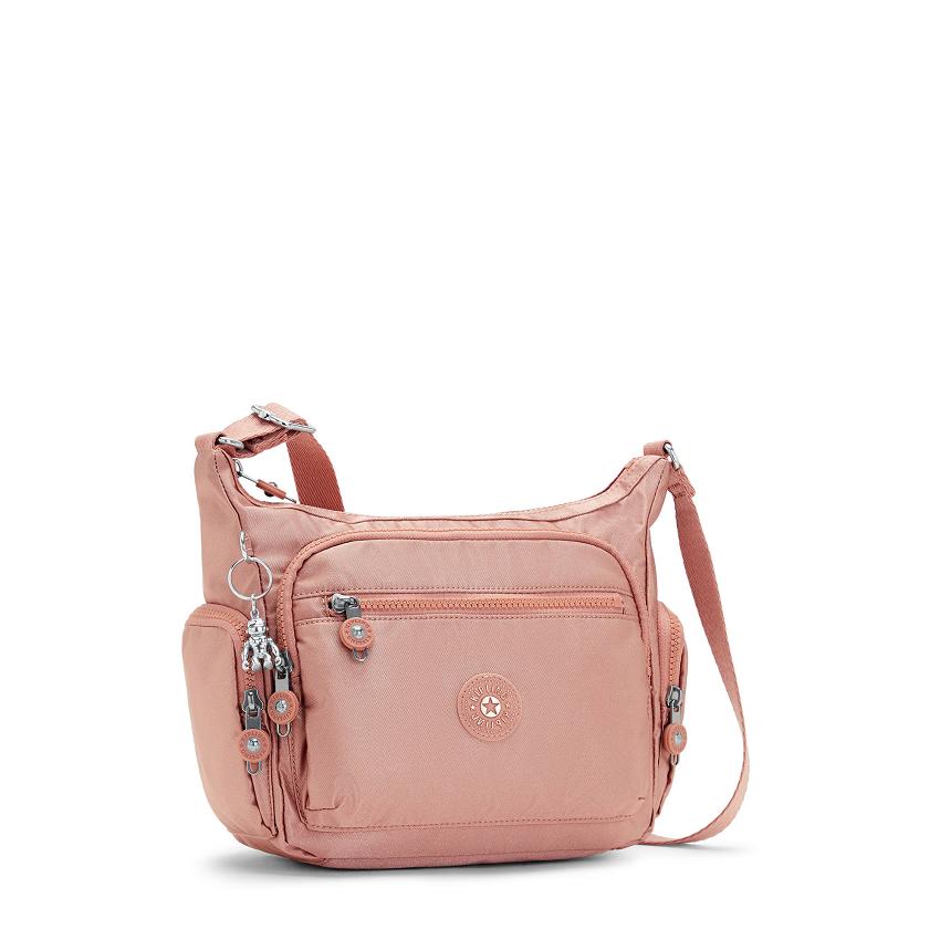 Bolsos Bandolera Kipling Gabbie Small Rosas | MXKi1591Q