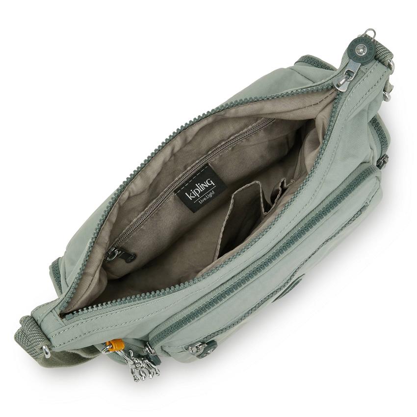 Bolsos Bandolera Kipling Gabbie Small Verde Oliva | MXKi1597F