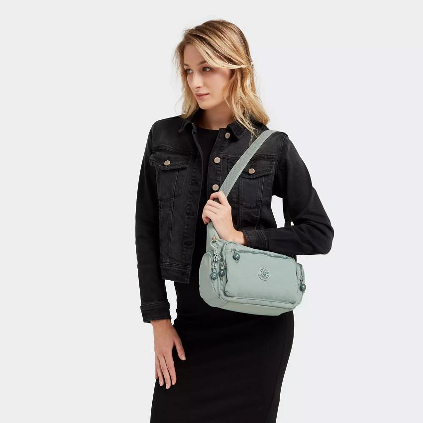 Bolsos Bandolera Kipling Gabbie Small Verde Oliva | MXKi1597F