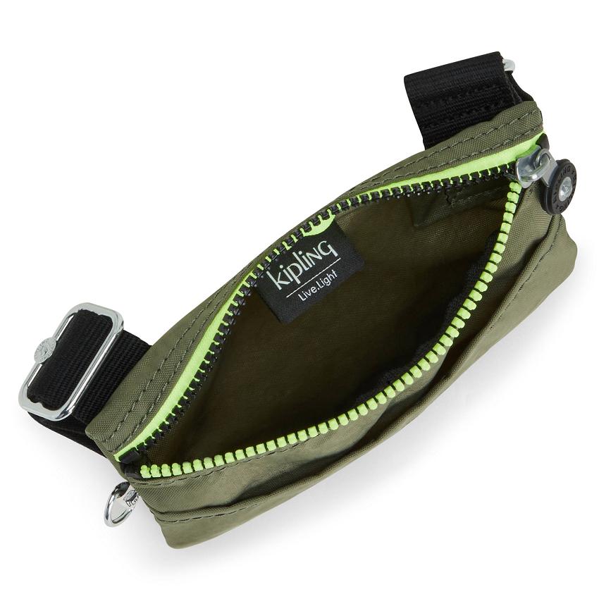 Bolsos Bandolera Kipling Gib Verde Oliva | MXKi1613D