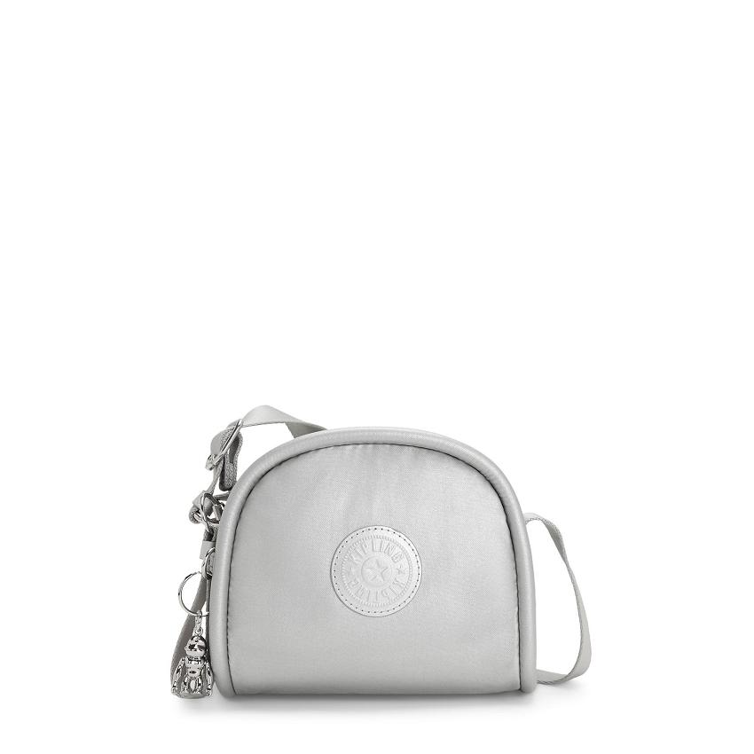 Bolsos Bandolera Kipling Jesper Plateados | MXKi1627Q