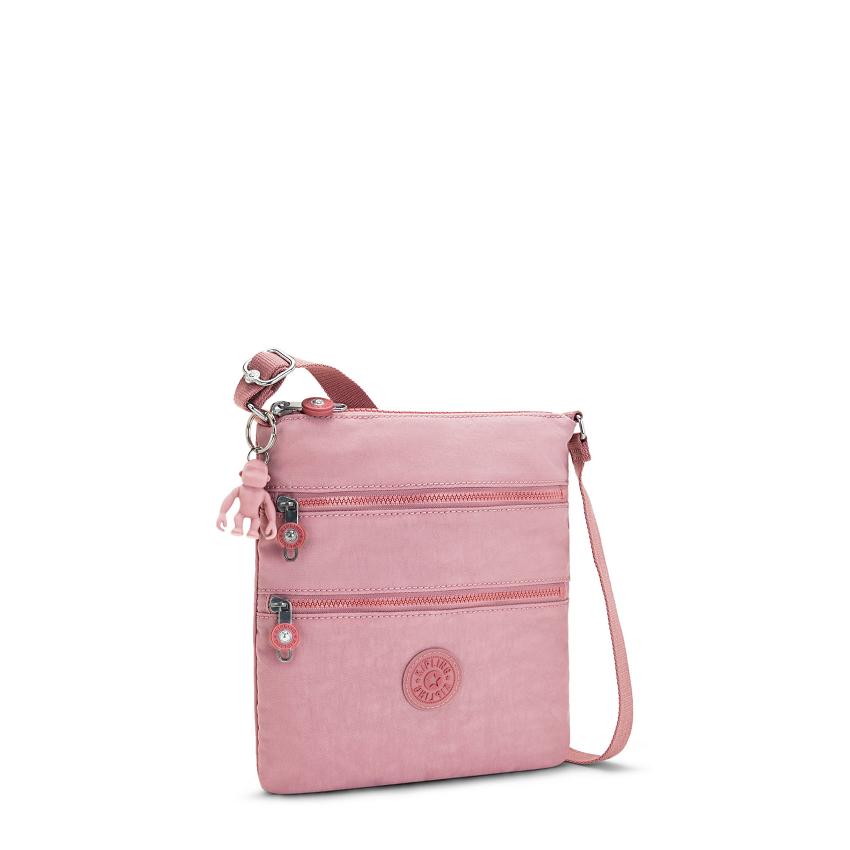 Bolsos Bandolera Kipling Keiko Lavanda Rosas | MXKi1640T