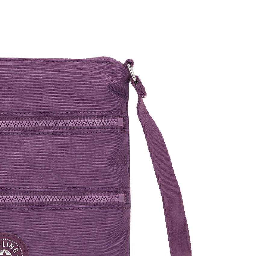 Bolsos Bandolera Kipling Keiko Morados | MXKi1643I