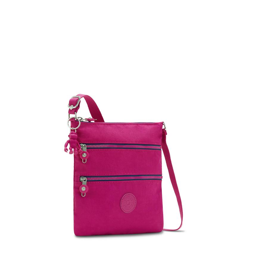 Bolsos Bandolera Kipling Keiko Rosas Fucsia | MXKi1645A