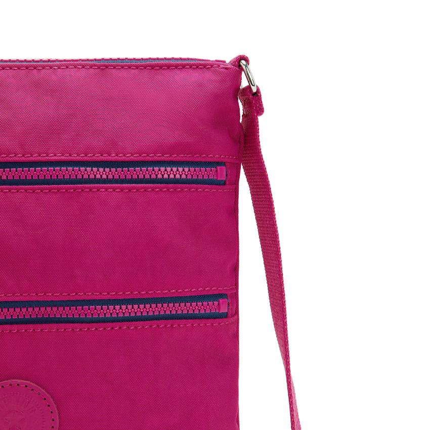 Bolsos Bandolera Kipling Keiko Rosas Fucsia | MXKi1645A