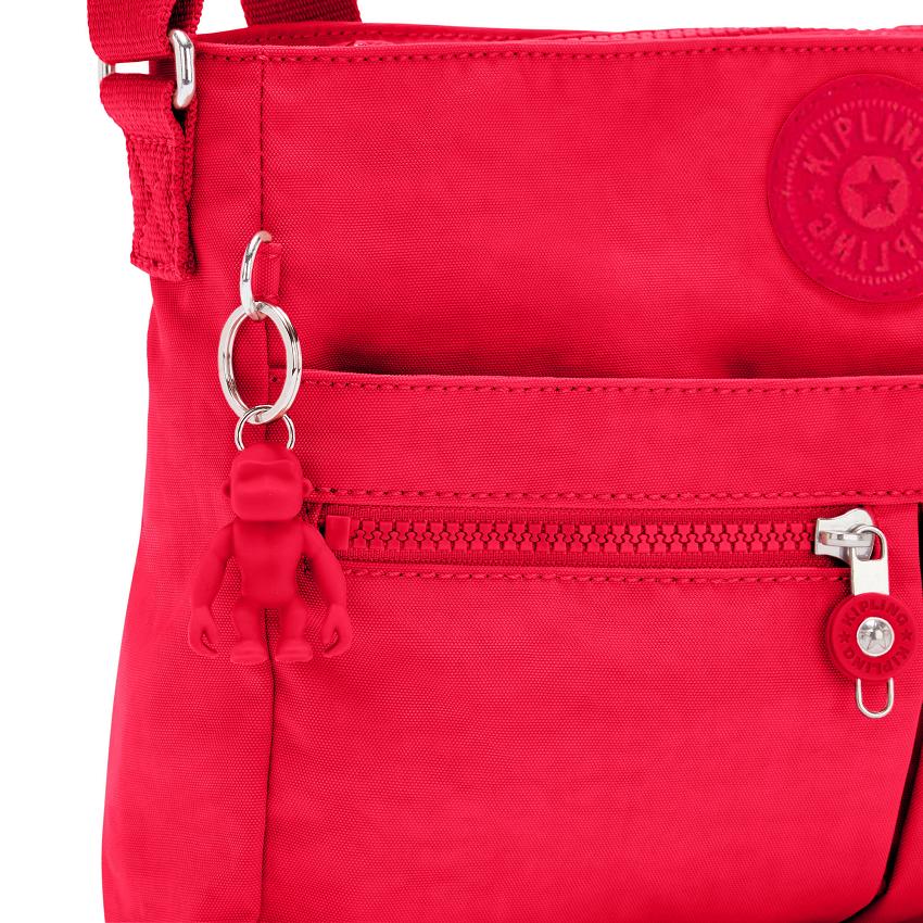 Bolsos Bandolera Kipling New Angie Rojos | MXKi1653L