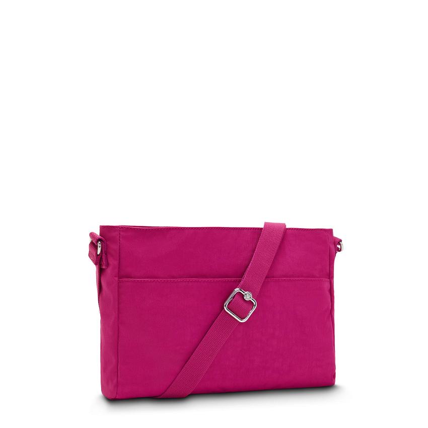 Bolsos Bandolera Kipling New Angie Rosas Fucsia | MXKi1659S