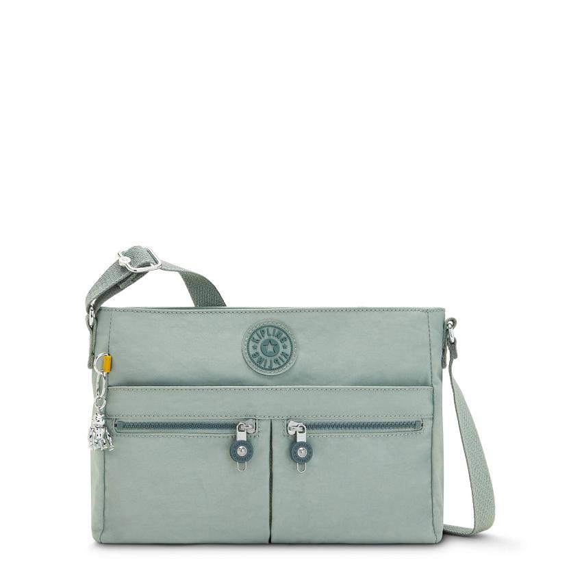 Bolsos Bandolera Kipling New Angie Verde Oliva | MXKi1657P