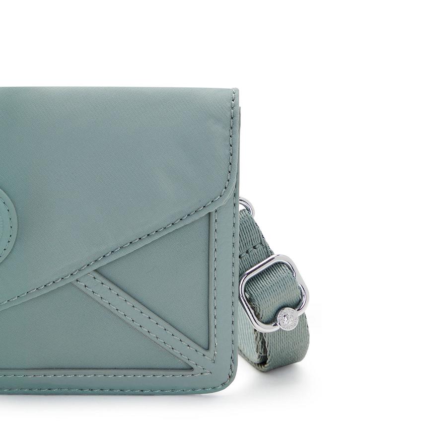 Bolsos Bandolera Kipling New Lelio Verde Oliva | MXKi1664S